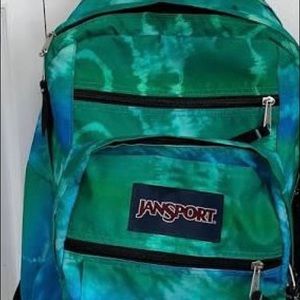 Jansport tie dye backpack